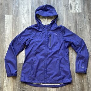 Paradox ☔️ Purple Hooded Rain Jacket•MED• like new/no flaws | A-1582